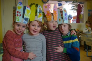 This is us BEFORE we got our faces painted. We have had lots and lots of fun this week. A BIG thank you to Louise and Angie for thinking up so many fun activities for us!!!!!!!!!!